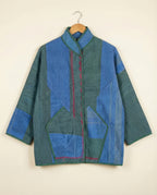 Veste Kantha Réversible — Pièce Unique N°28