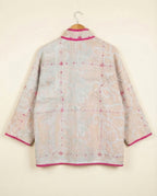 Veste Kantha Réversible — Pièce Unique N°10