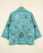 Veste Kantha Réversible — Pièce Unique N°11