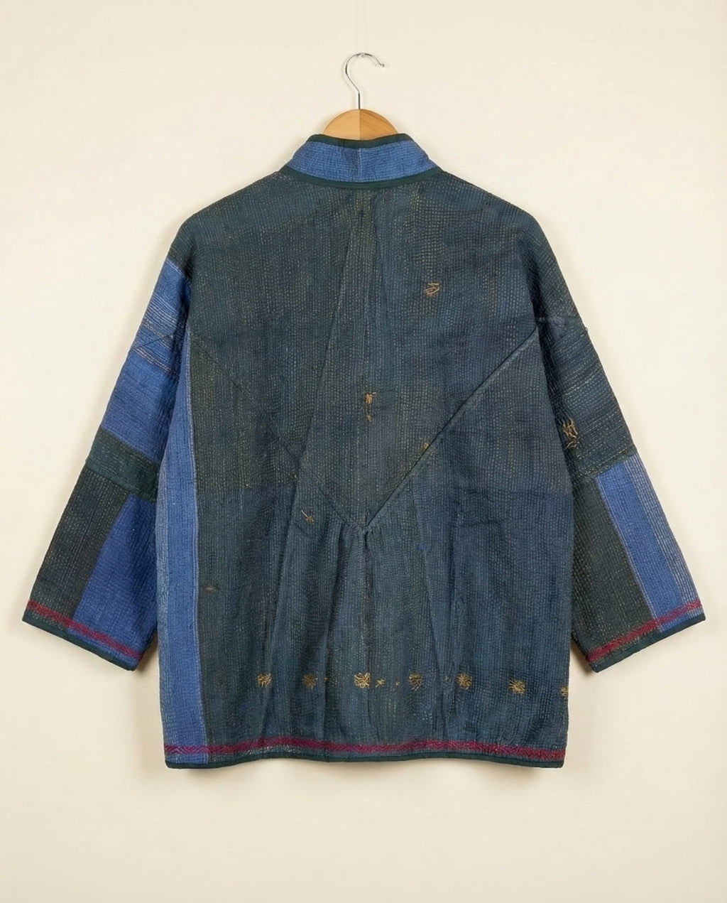 Veste Kantha Réversible — Pièce Unique N°28