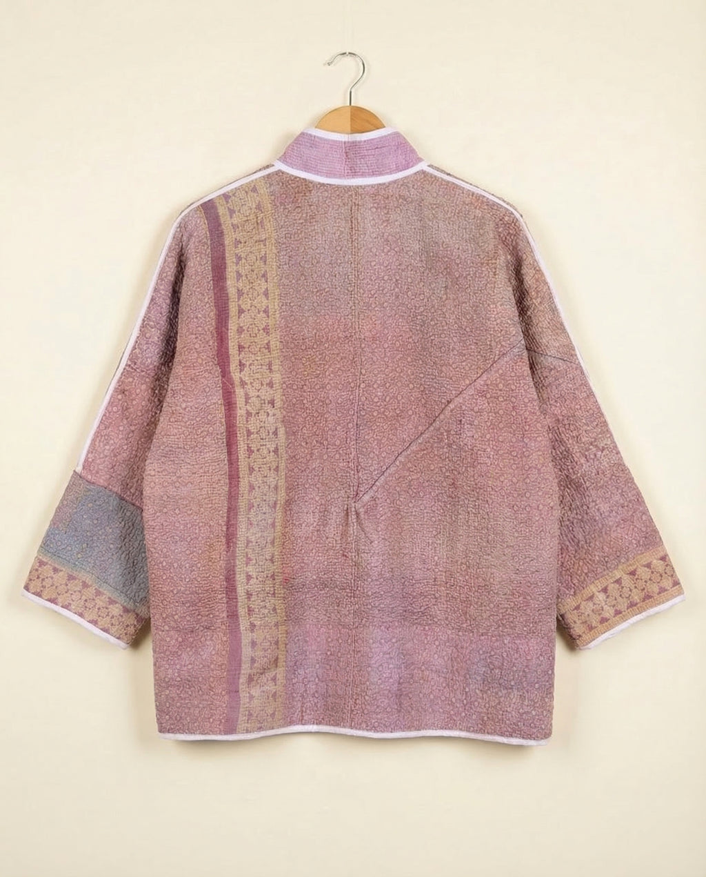 Veste Kantha Réversible — Pièce Unique N°13