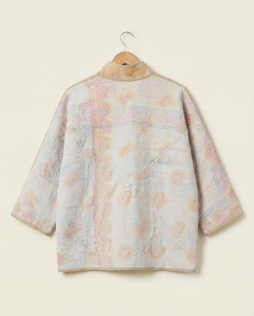 Veste Kantha Réversible — Pièce Unique N°22