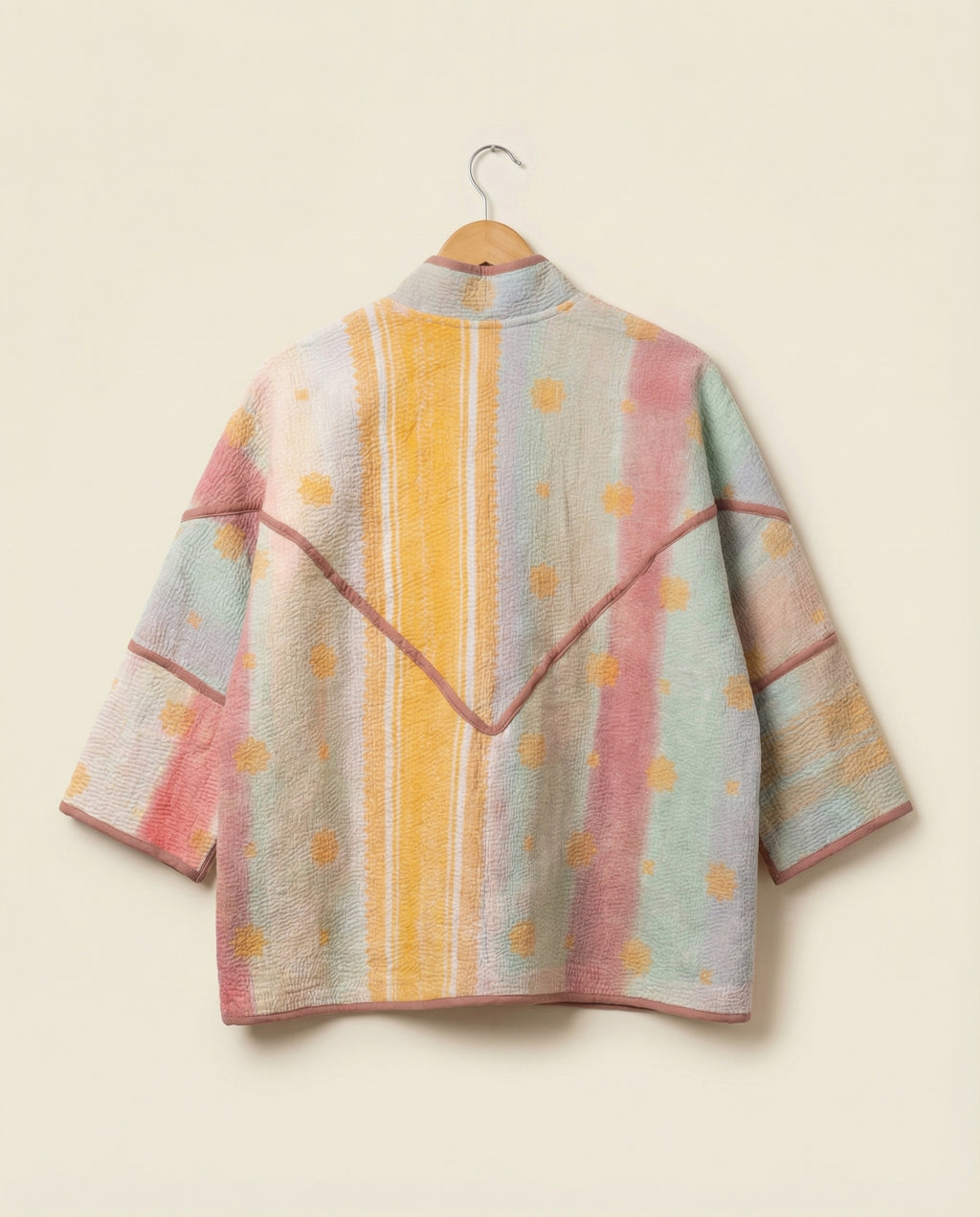 Veste Kantha Réversible — Pièce Unique N°30