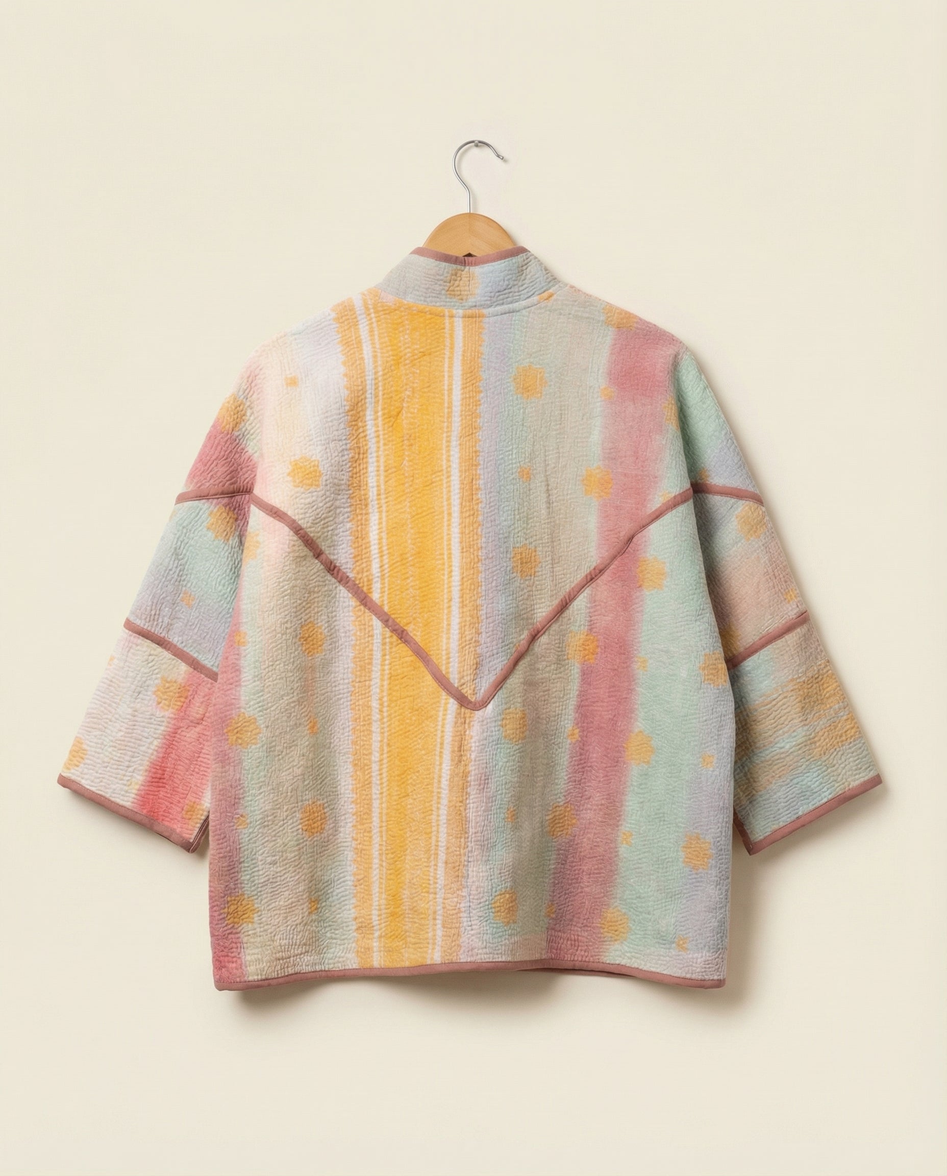 Veste Kantha Réversible — Pièce Unique N°30