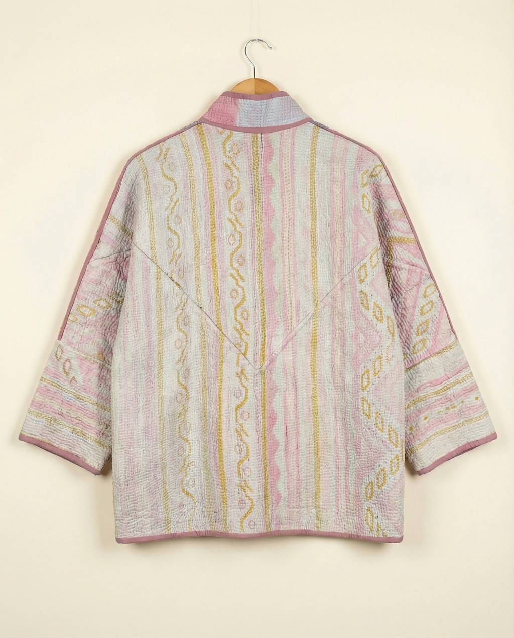 Veste Kantha Réversible — Pièce Unique N°30