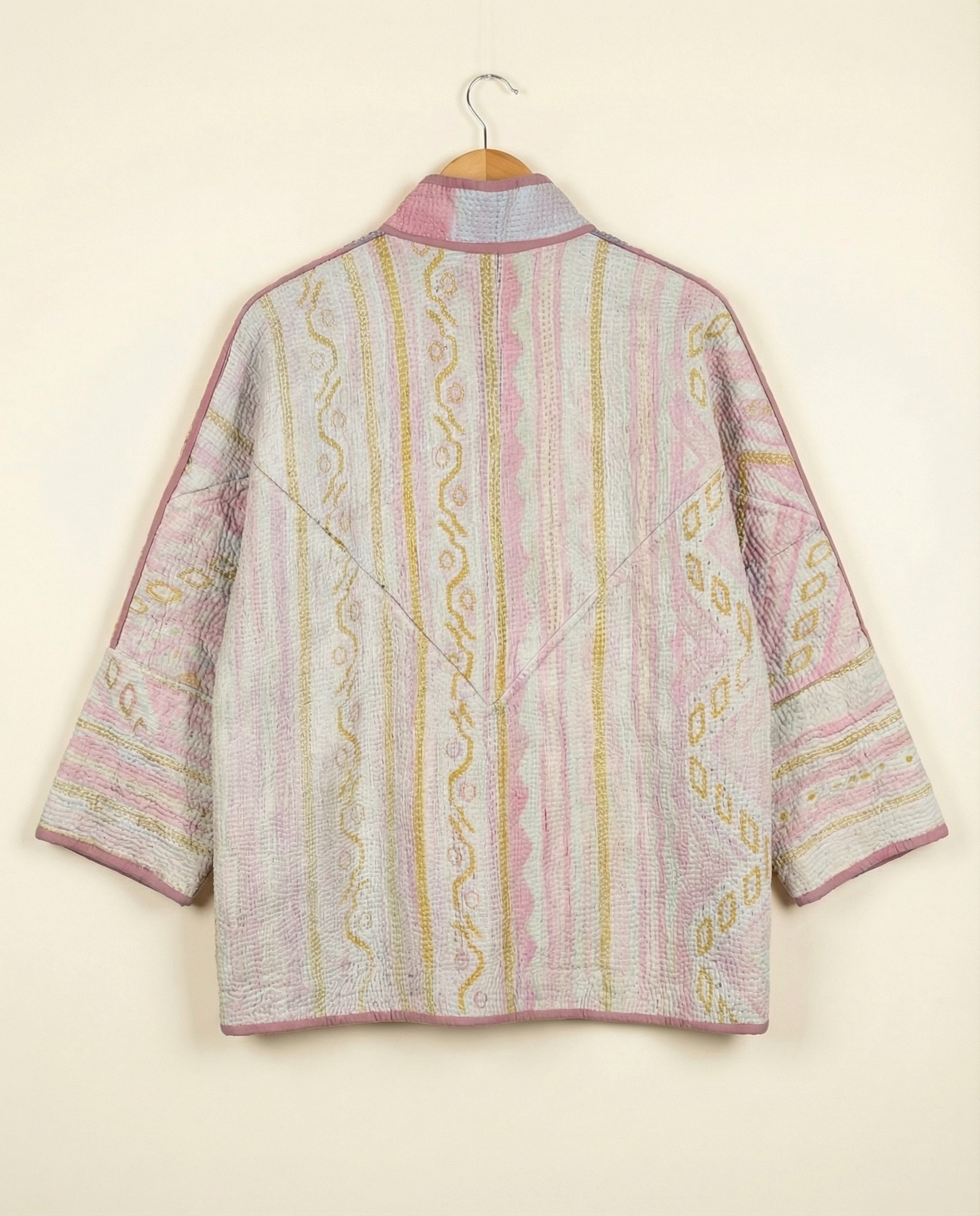 Veste Kantha Réversible — Pièce Unique N°30