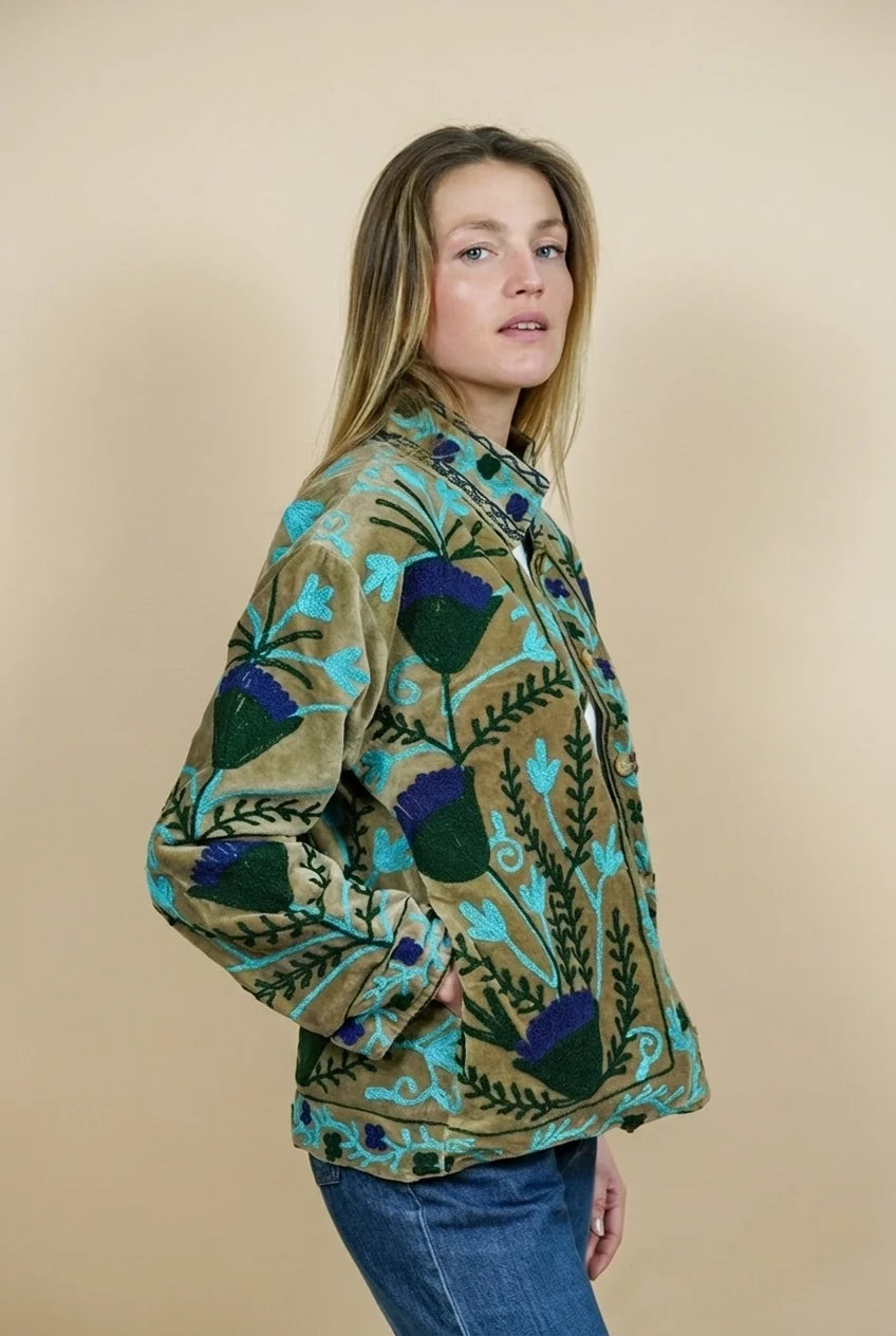 Veste Maru Marron Clair