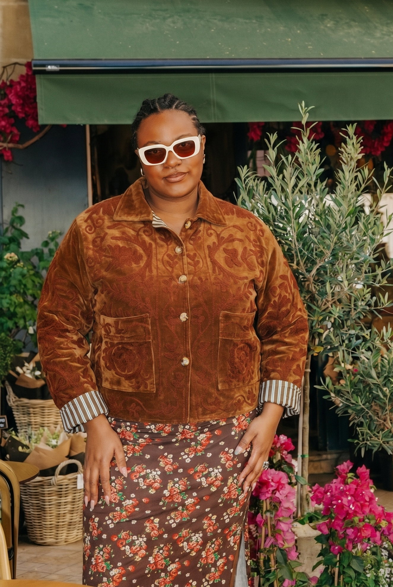 Veste Mona Marron