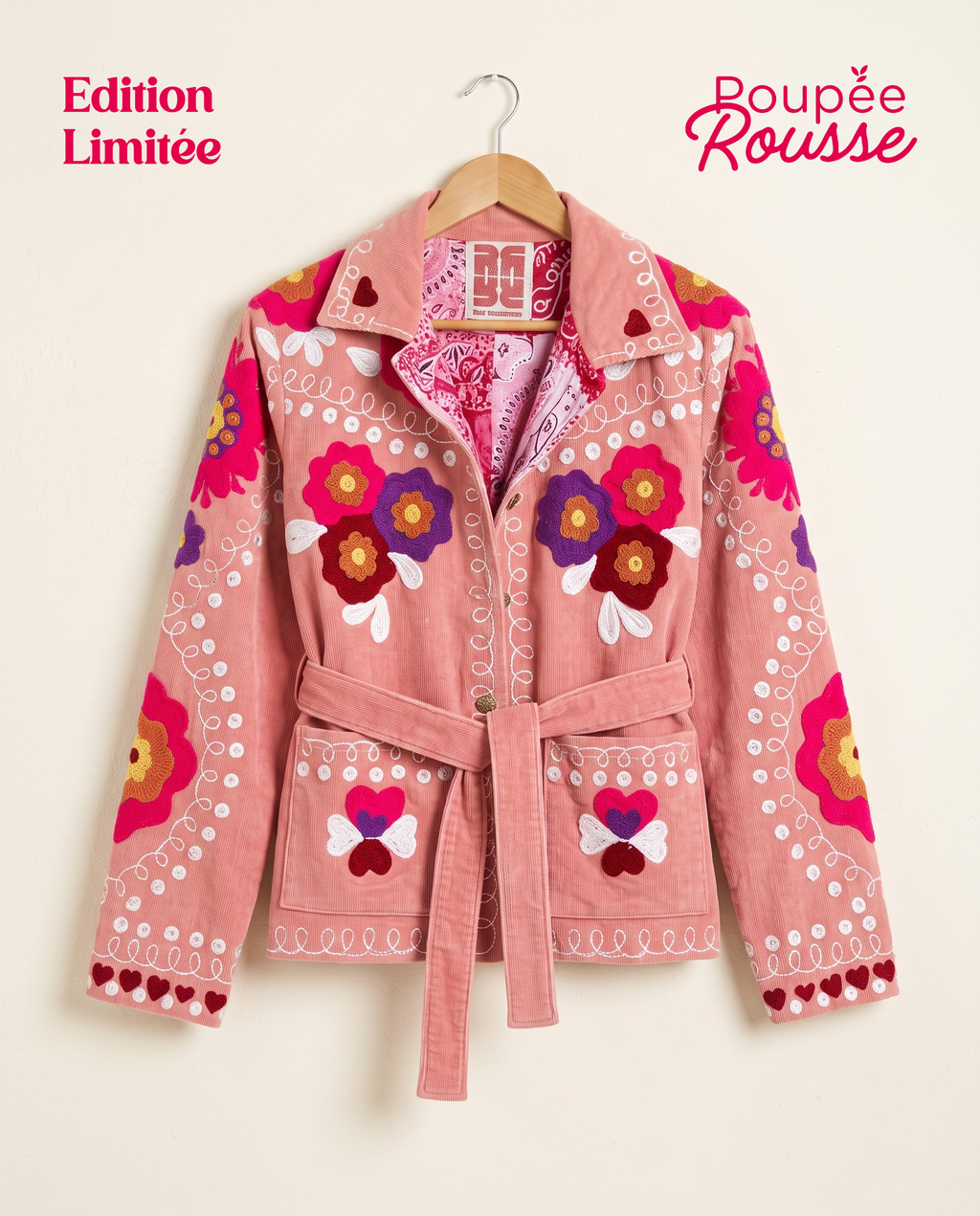Gulabi Rose Jacket
