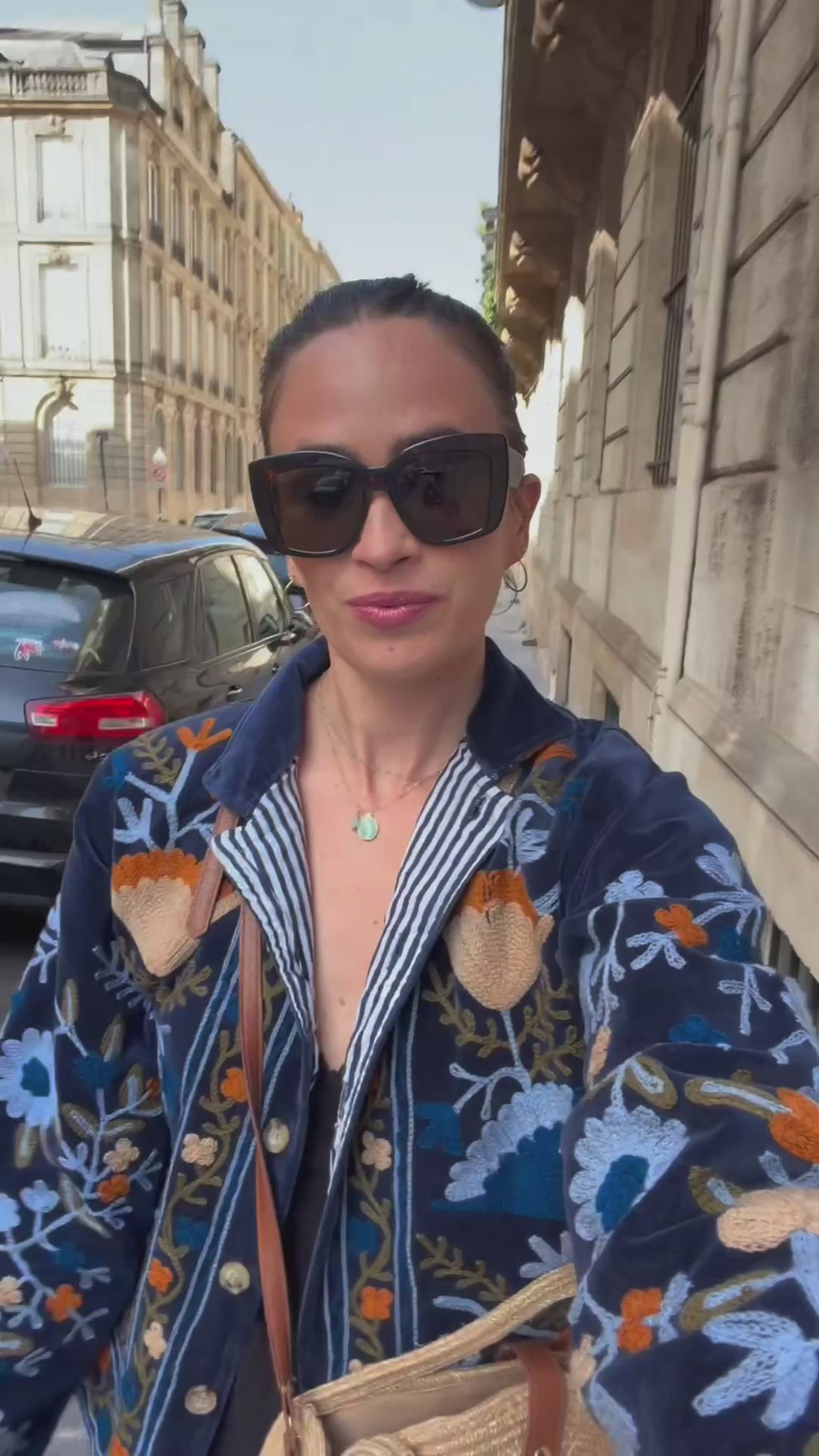 Veste Neela Bleue