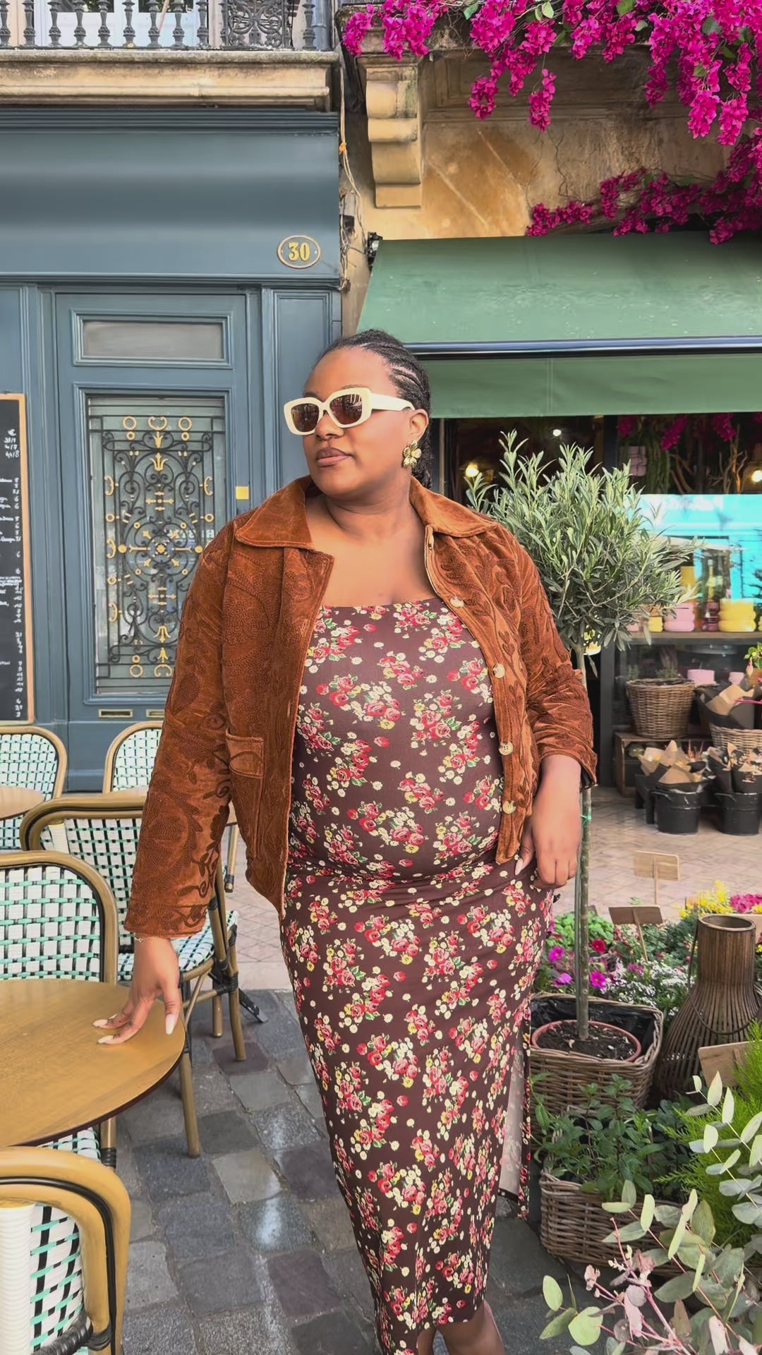 Veste Mona Marron