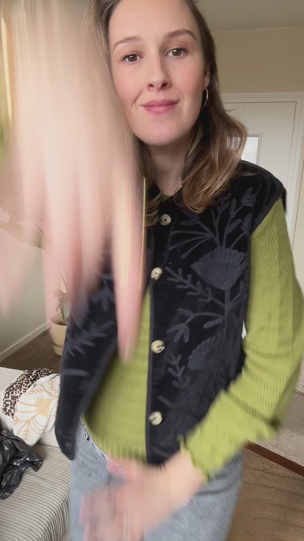 Gilet Réversible Noir