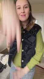 Gilet Réversible Noir